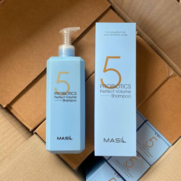 Шампунь для объема волос с пробиотиками Masil 5 Probiotics Perfect Volume Shampoo 500мл