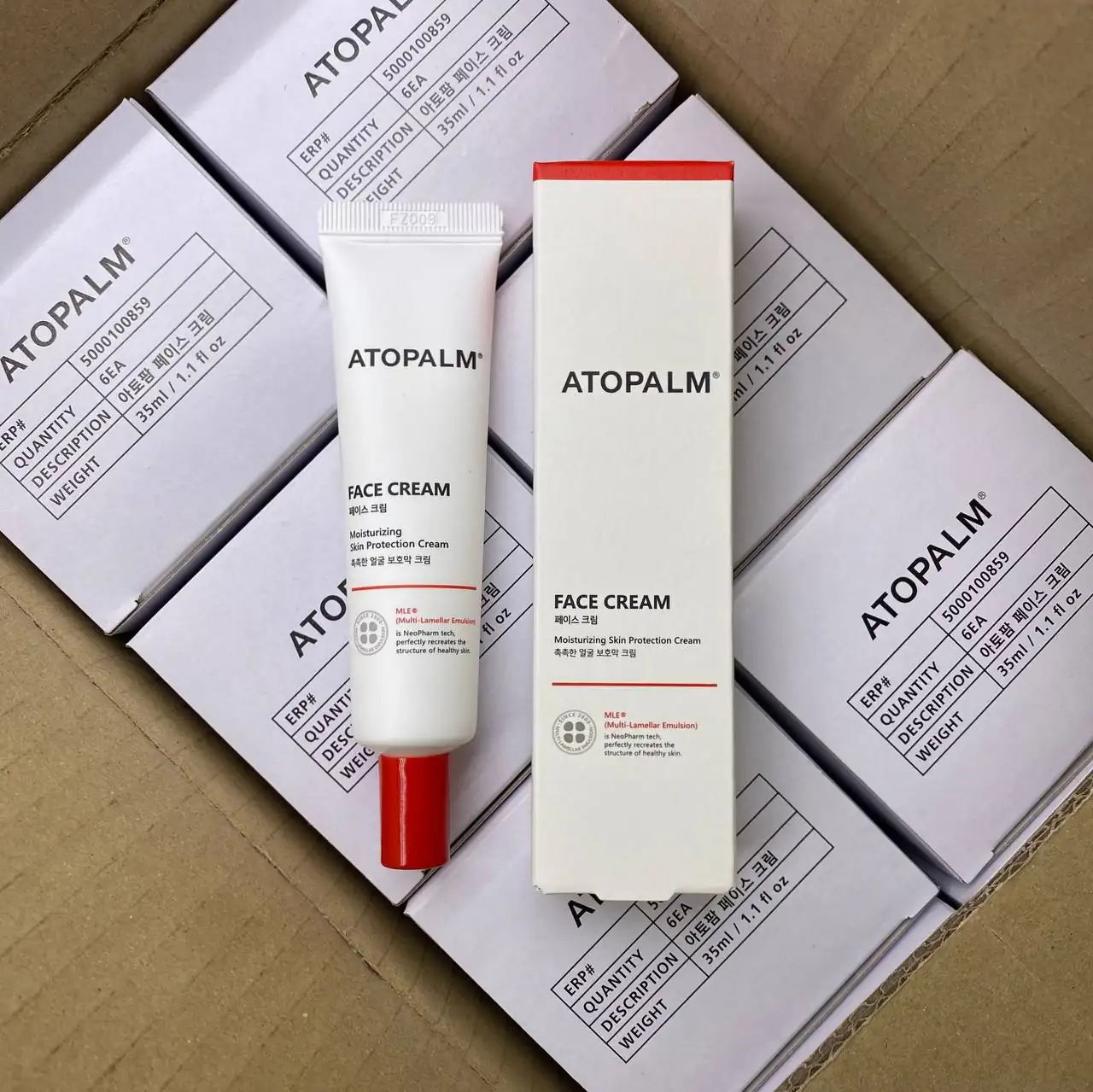 Восстанавливающий ламеллярный крем Atopalm Face Cream