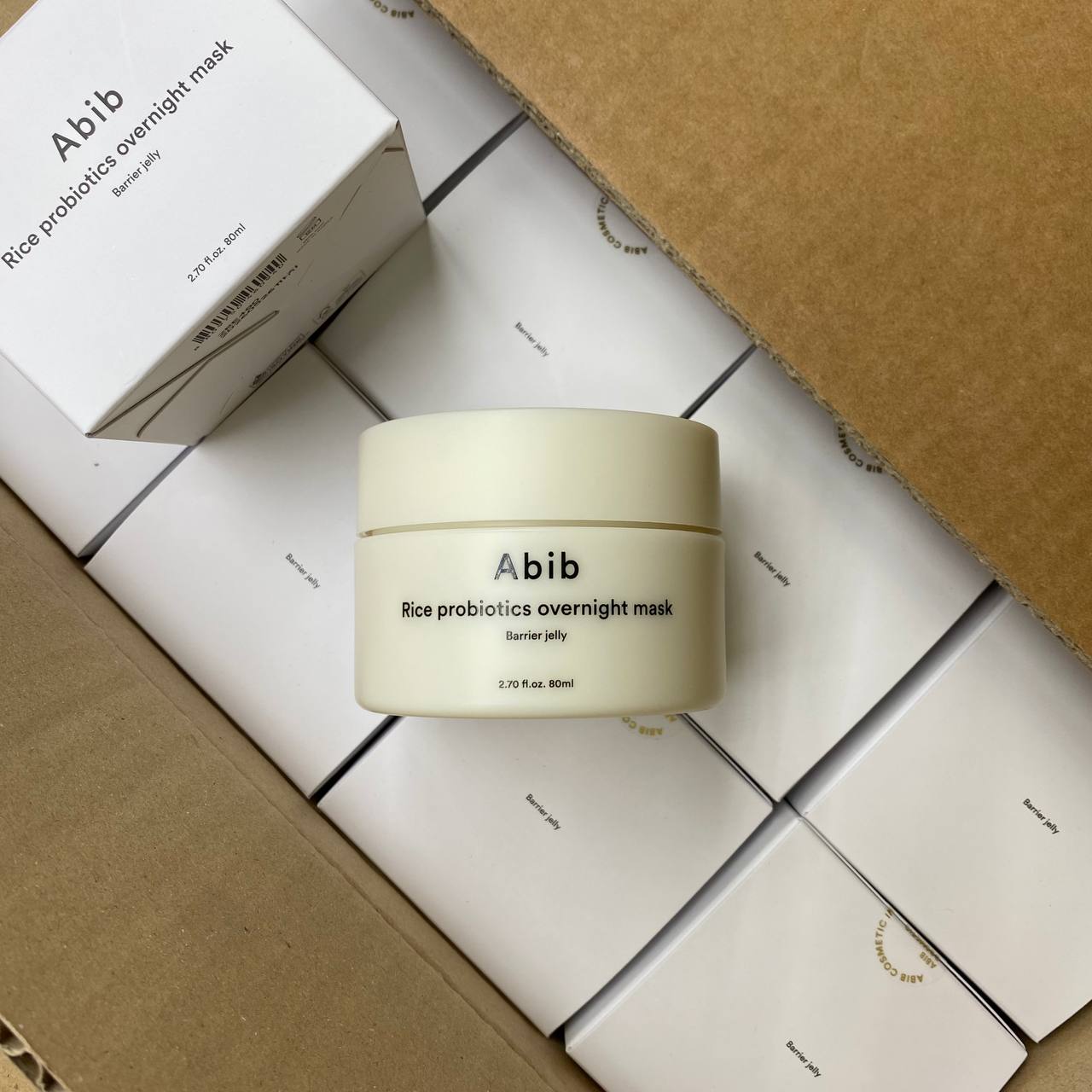 Барьерная ночная гель-маска Abib Rice Probiotics Overnight Mask Barrier Jelly