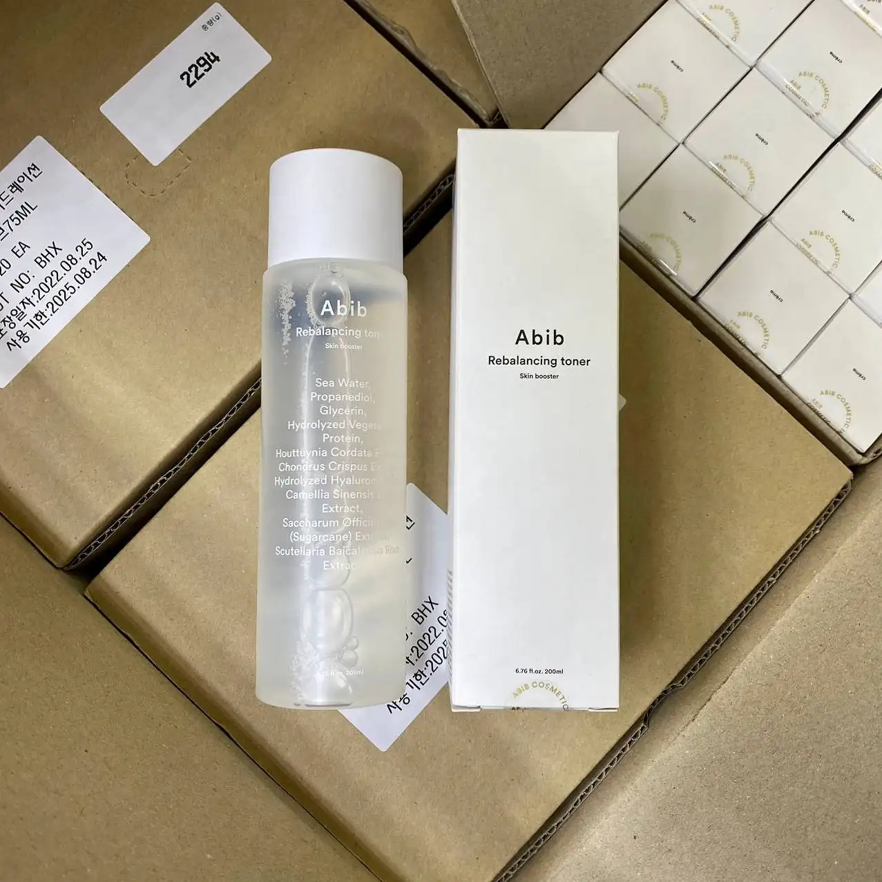 Восстанавливающий тонер Abib Rebalancing toner Skin booster