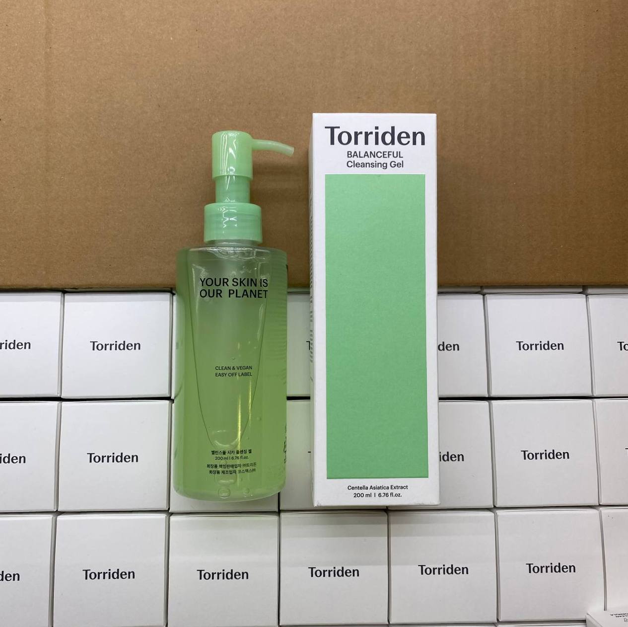 Мягкий гель для умывания Torriden Balanceful Centella Asiastica Extract Cleansing Gel