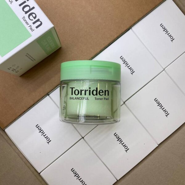 Очищающие пэды Torriden Balanceful Centella Asiastica Extract Toner Pad