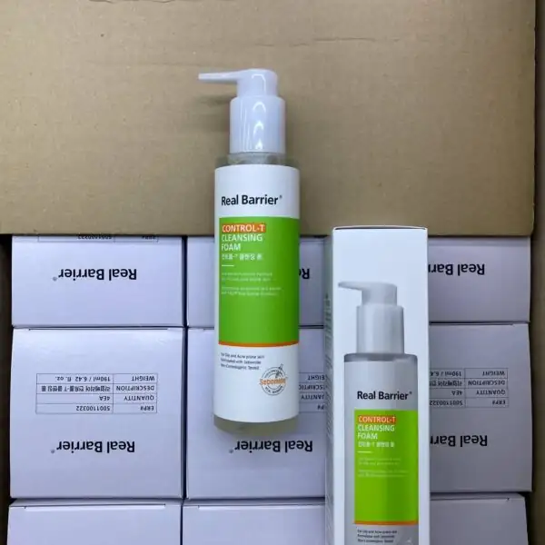 Очищающая гель-пенка Real Barrier Control-T Cleansing Foam