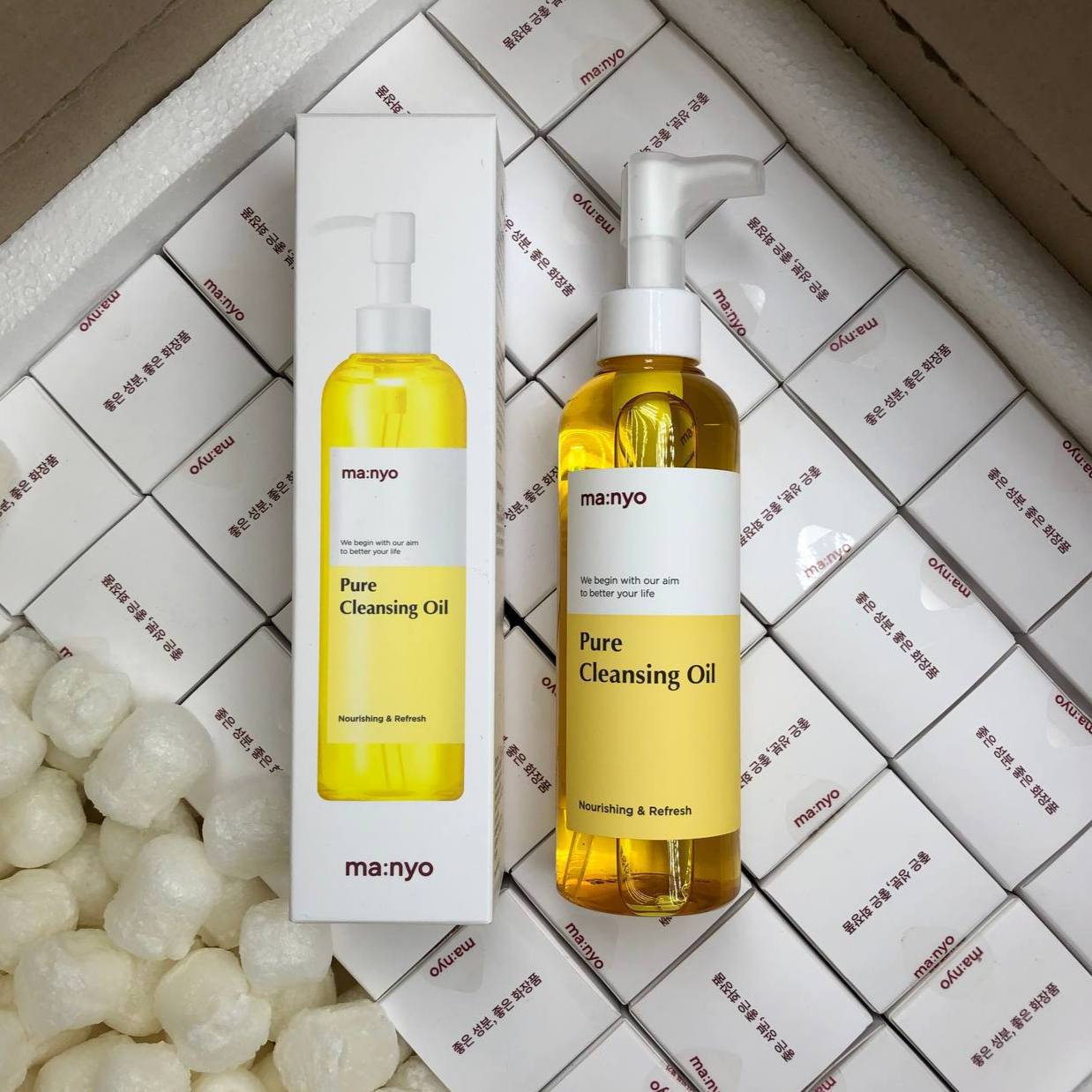 Гидрофильное масло для глубокого очищения кожи Manyo Pure Cleansing Oil