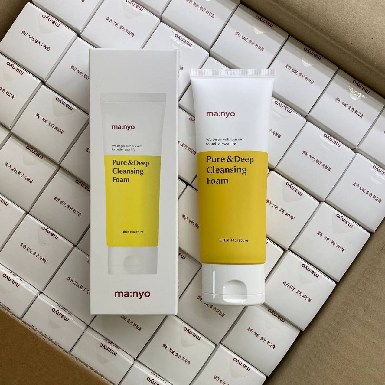 Пенка для глубокого очищения пор Manyo Pure Deep Cleansing Foam