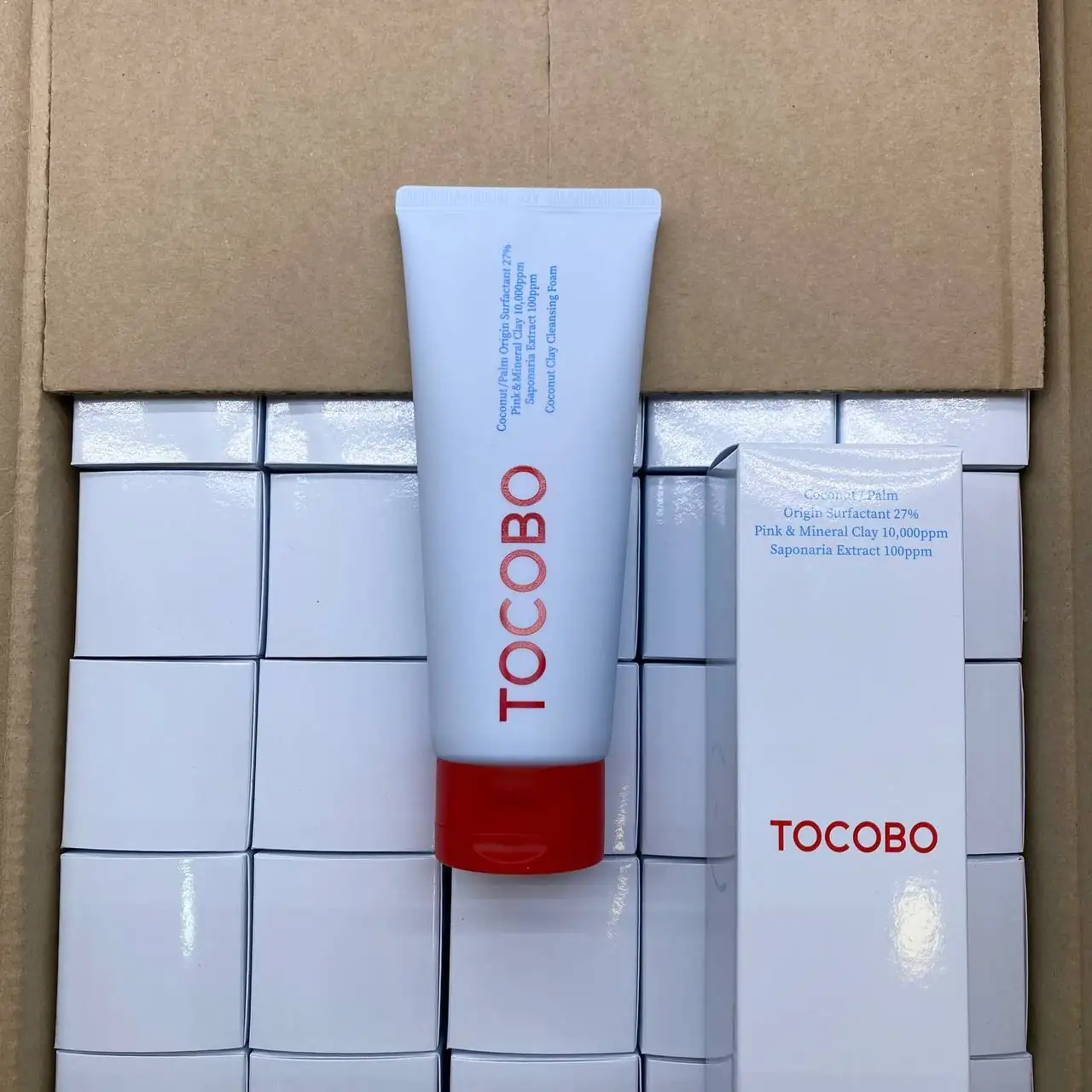 Пенка с глиной для глубокого очищения Tocobo Coconut Clay Cleansing Foam