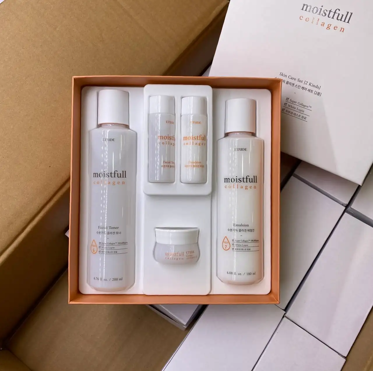 Увлажняющий набор с коллагеном Etude Moistfull Collagen Moistfull Collagen Skin Care Set