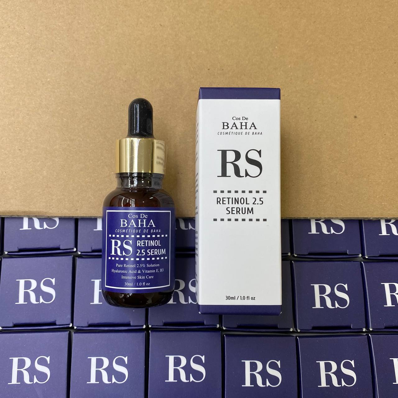 Омолаживающая сыворотка с ретинолом Cos De BAHA Retinol 2,5 Serum