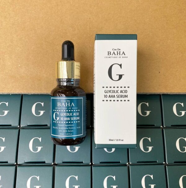 Cыворотка для лица с гликолевой кислотой Cos De Baha G Glycolic Acid 10 AHA Serum