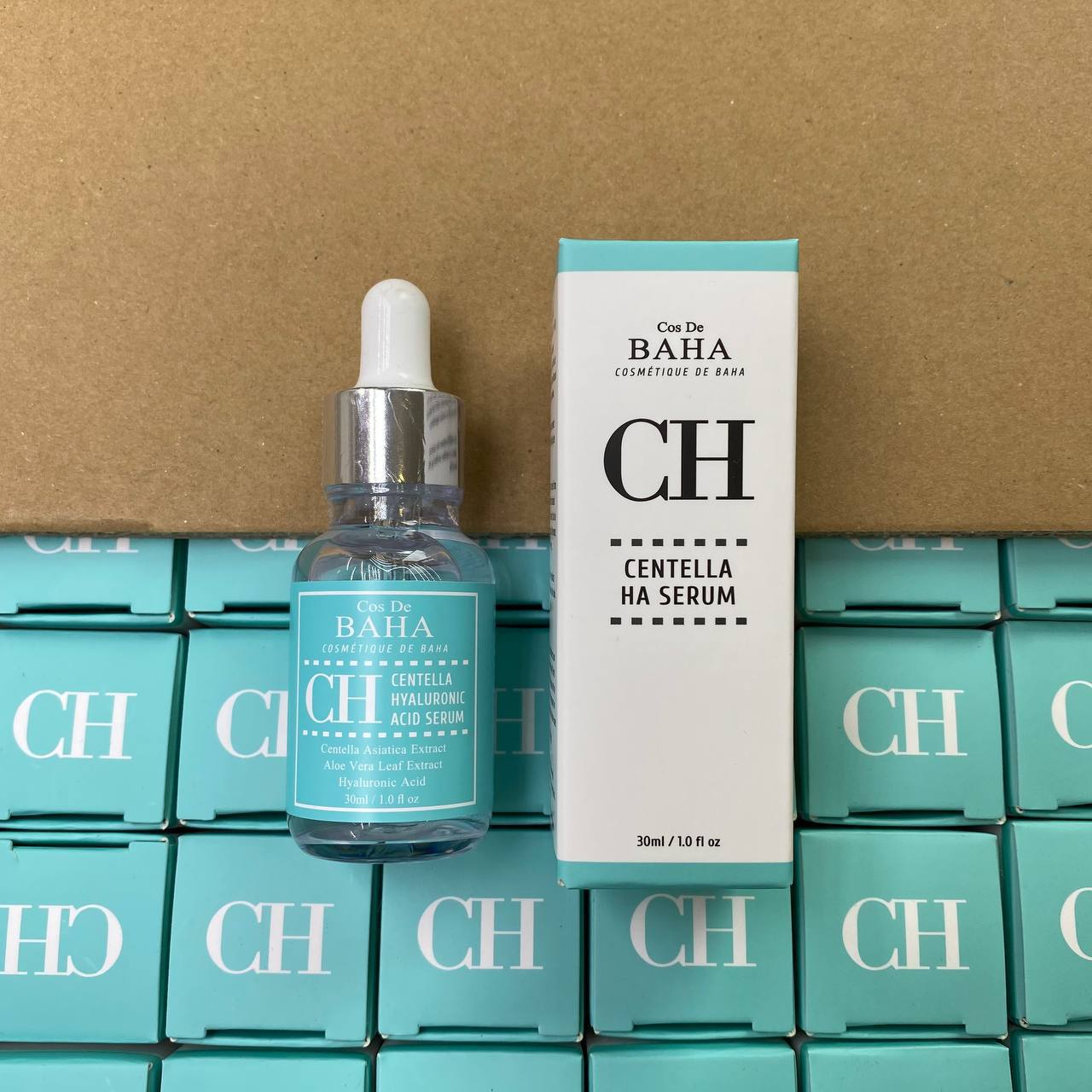 Восстанавливающая сыворотка с центеллой азиатской Cos De Baha Centella Asiatica Recovery Serum