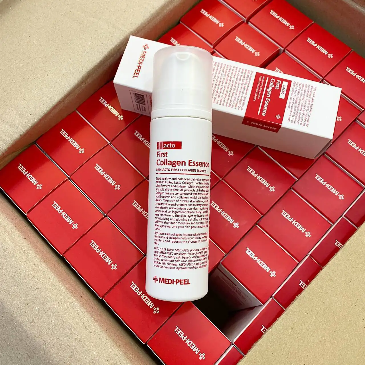 Кислородная эссенция Medi-Peel Red Lacto First Collagen Essence