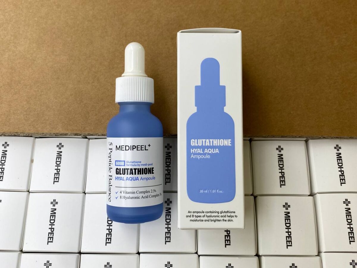 Medi-peel Glutathione Hyal Aqua Ampoule увлажняющая ампула 30 мл (арт.  8809941820669)