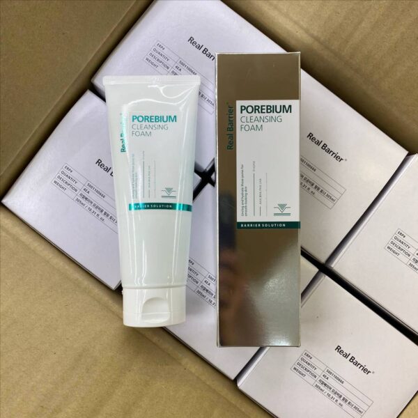 Энзимная пенка для глубокого очищения Real Barrier Porebium Cleansing Foam