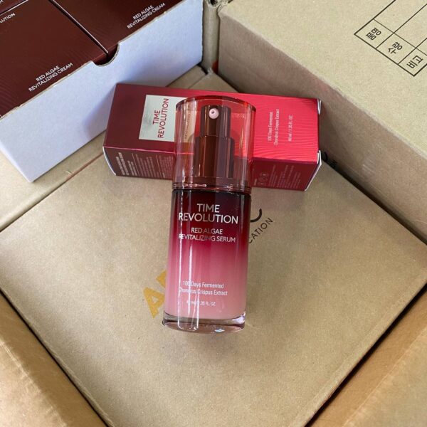 Интенсивная лифтинговая сыворотка для лица Missha Time Revolution Red Algae Revitalizing Serum