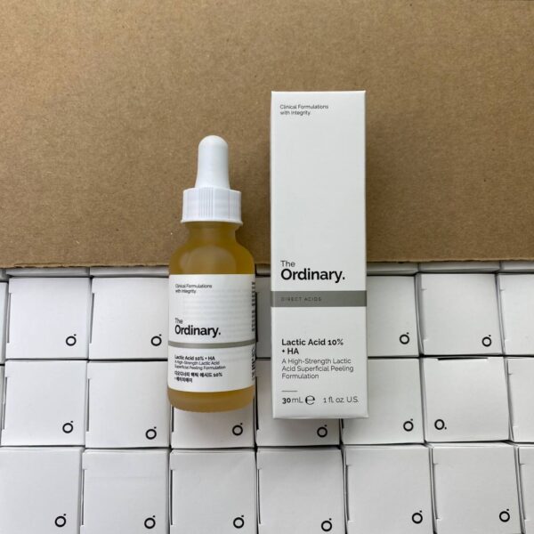 Активная пилинг-сыворотка с молочной кислотой The Ordinary Lactic Acid 10% + HA