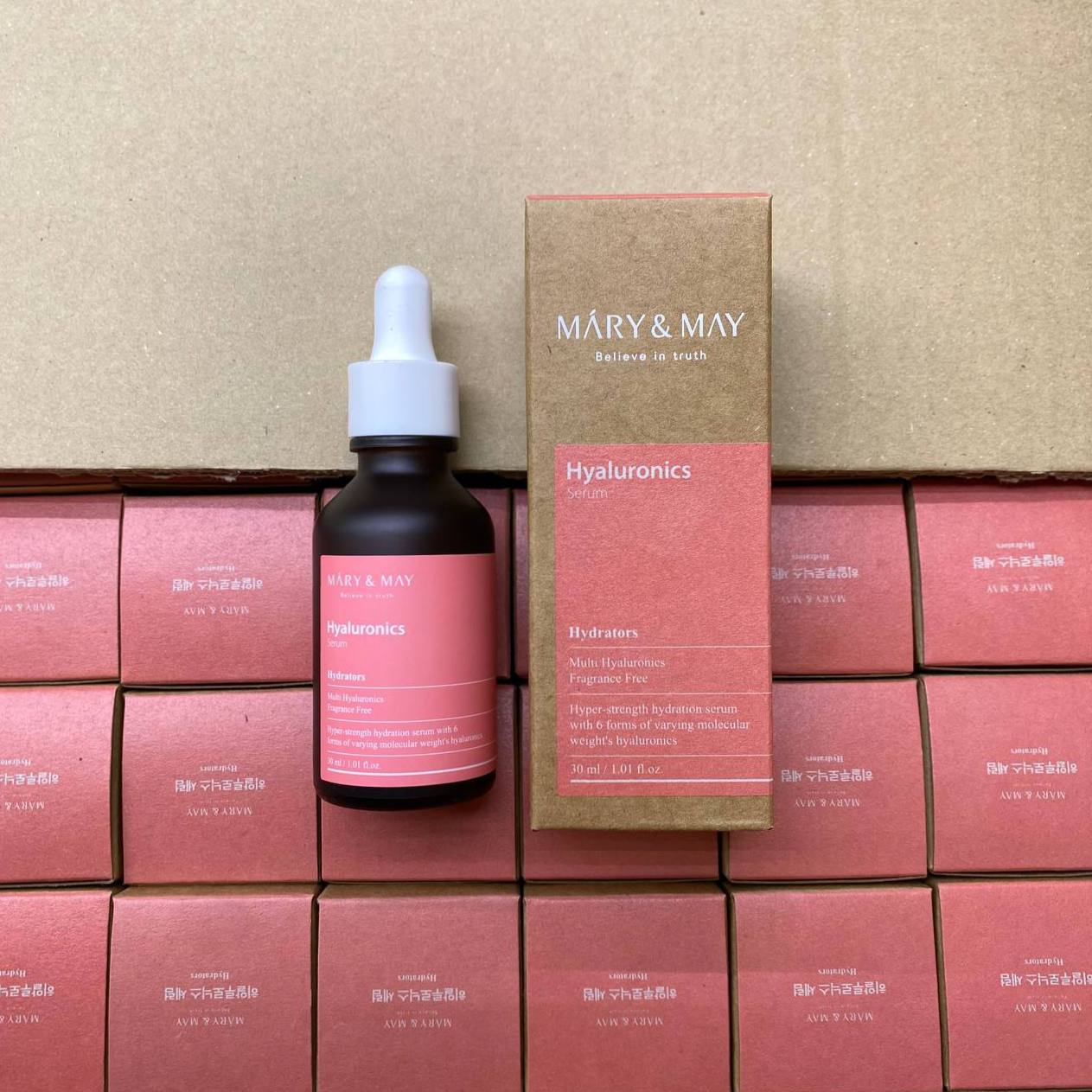 Сыворотка с гиалуроновой кислотой Mary&May Hyaluronics Serum