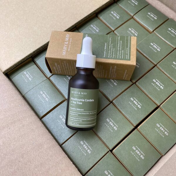 Успокаивающая ампула Mary&May Houttuynia Cordata + Tea Tree Serum