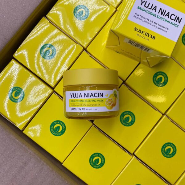 Осветляющая ночная маска Some By Mi Yuja Niacin Brightening Sleeping Mask