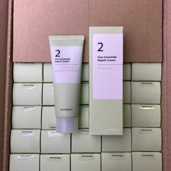 Восстанавливающий крем с центеллой и церамидами numbuzin No.2 Cica Ceramide Repair Cream