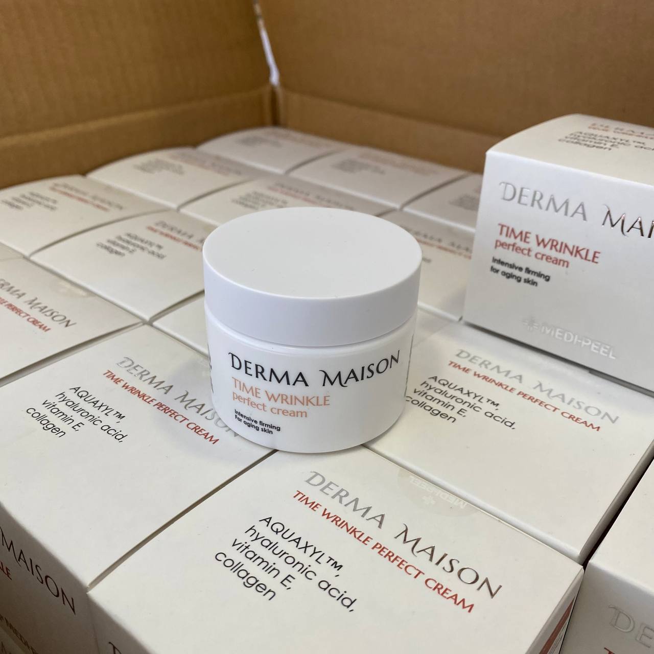 Разглаживающий крем против морщин MEDI-PEEL Derma Maison Time Wrinkle Cream