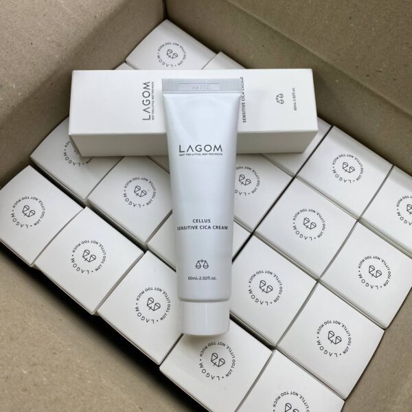 Успокаивающий барьерный крем Lagom Cellus Sensitive Cica Cream