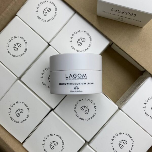 Увлажняющий крем для выравнивания тона Lagom Cellus White Moisture Cream