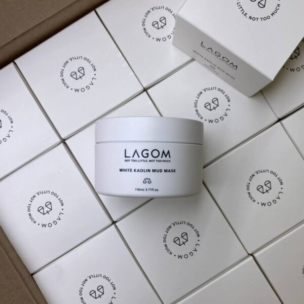 Осветляющая глиняная маска Lagom White Kaolin Mud Mask